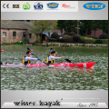 Dernier style assis en double kayak Leisure Life Paddle Sea Kayak